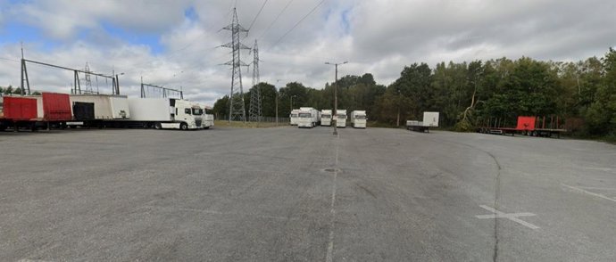 Aparcamiento de camiones en Vilalba