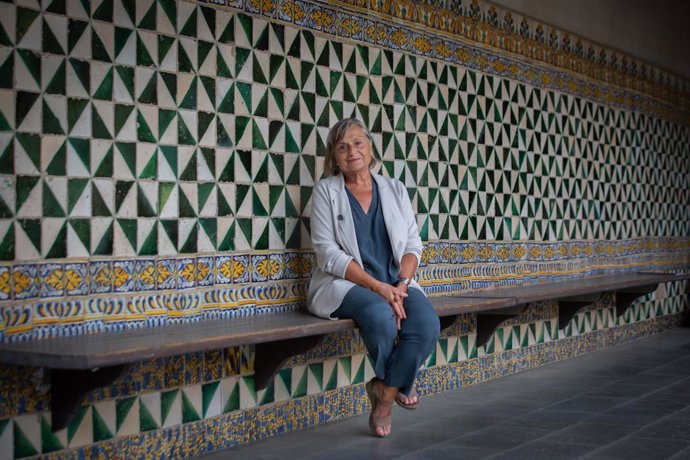 Archivo - La presidenta de l'IEC, Teresa Cabré
