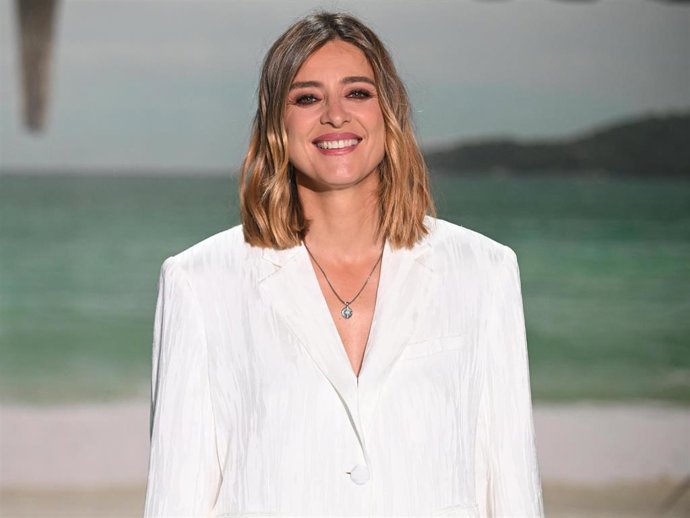 Sandra Barneda durante el encuentro de medios celebrado para hace balance de ‘Supervivientes’