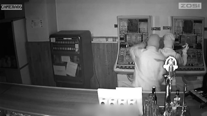 Imagen de uno de los robos perpetrado en uno de los establecimientos en Arcos.