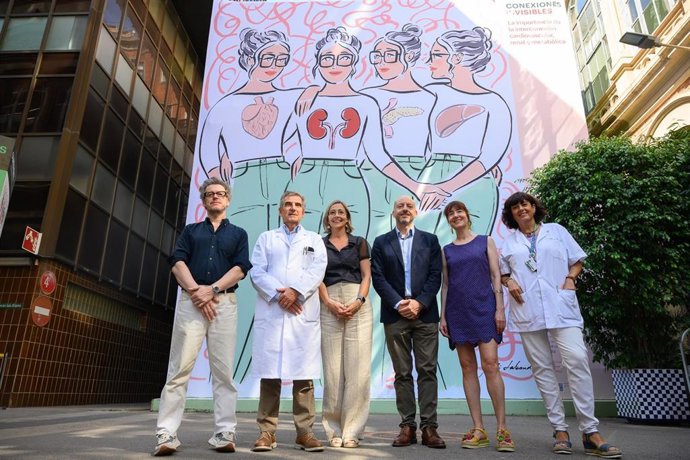 Presentación de la campaña con la obra de Jordi Labanda.