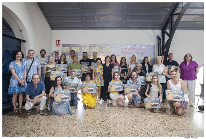 Premiados en el XIX Certamen de Relatos Breves de Cercanías Madrid.
