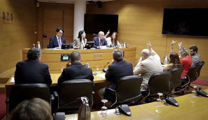Reunión de la comisión de investigación de la dana del 29 de octubre