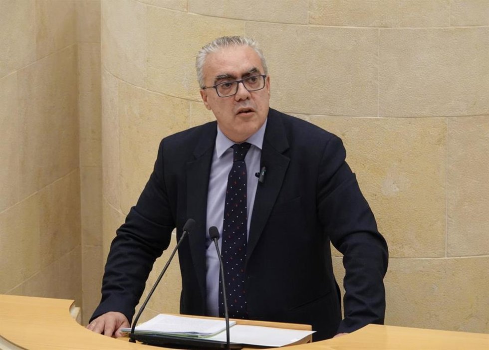 Archivo - El portavoz del Grupo Parlamentario Regionalista, Pedro Hernando