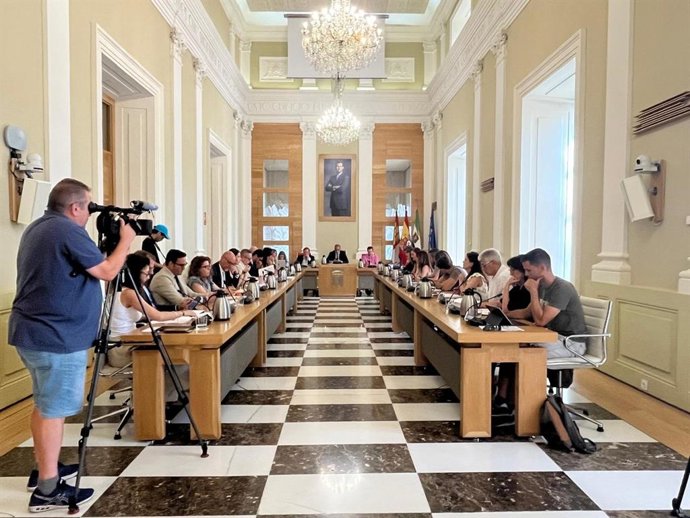 Pleno ordinario del Ayuntamiento de Cáceres del mes de junio