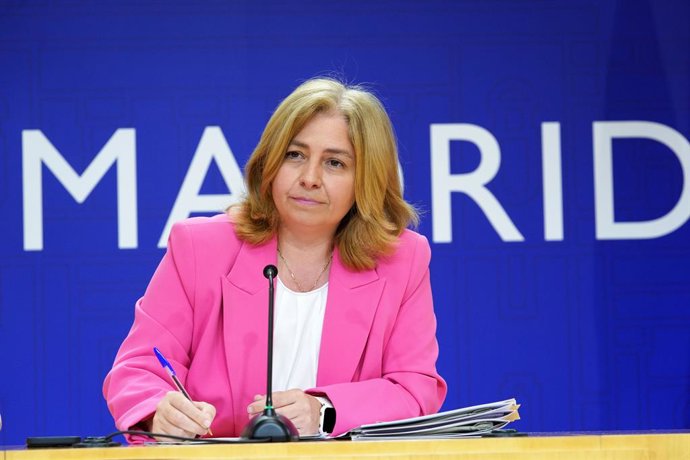 Archivo - Arquivo - A vice-prefeita, porta-voz municipal e delegada de Segurança e Emergências, Inma Sanz, na coletiva de imprensa após a reunião do Conselho de Administração.