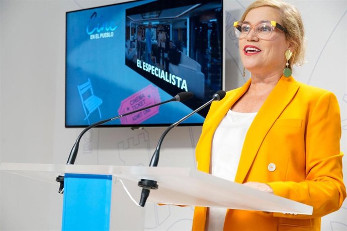 La diputada de Cultura de la Diputación de Huelva, Gracia Baquero.