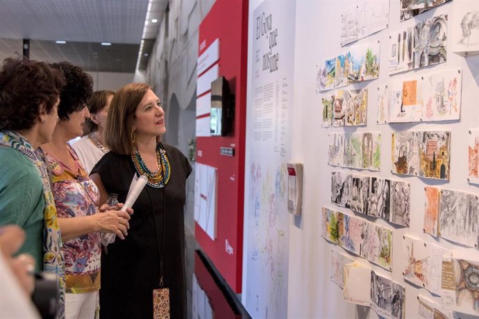 Dibujantes aragoneses y de Nouvelle-Aquitaine celebran con una exposición 'El Goya que nos une'