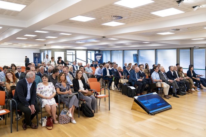 Asamblea del Foro Marítimo Vasco en Euskalduna Bilbao.