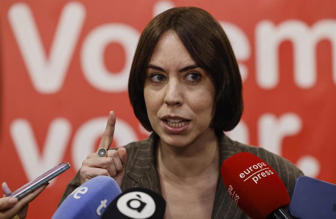 La secretaria general del PSPV-PSOE, Diana Morant, en una imagen de archivo