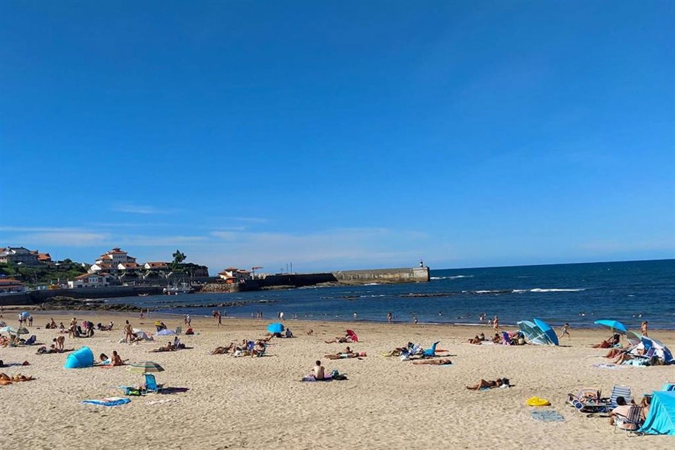 Playa de Comillas.