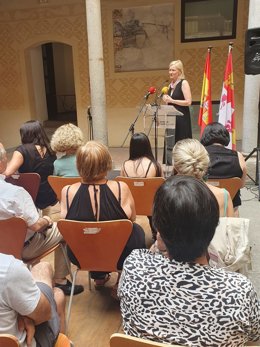 Lla directora del Instituto Polaco de Cultura, Maria Slébioda.