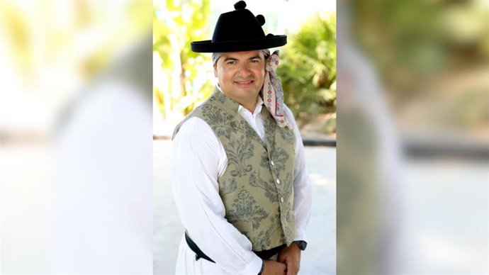 El presidente de la Federació de Fogueres de Sant Joan, David Olivares, en una imagen de archivo