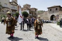 Daroca celebra el Milagro de los Corporales, un de "las raíces culturales e históricas aragonesas"