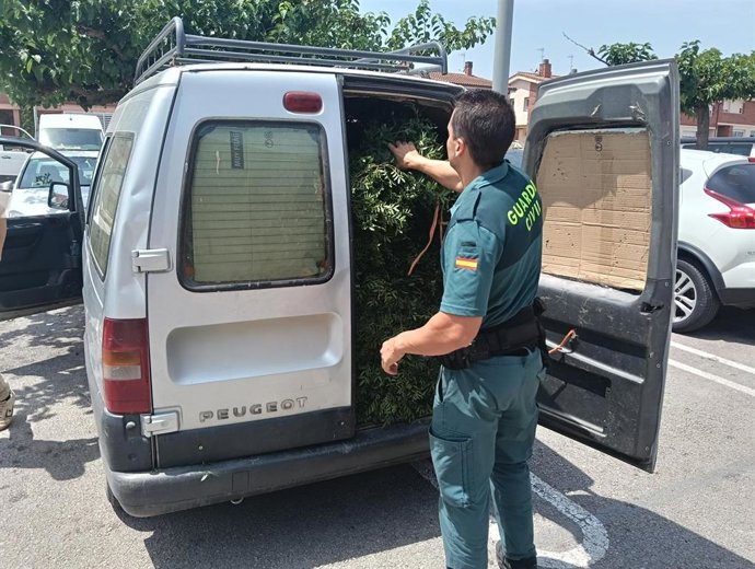 Imatge de l'operatiu policial