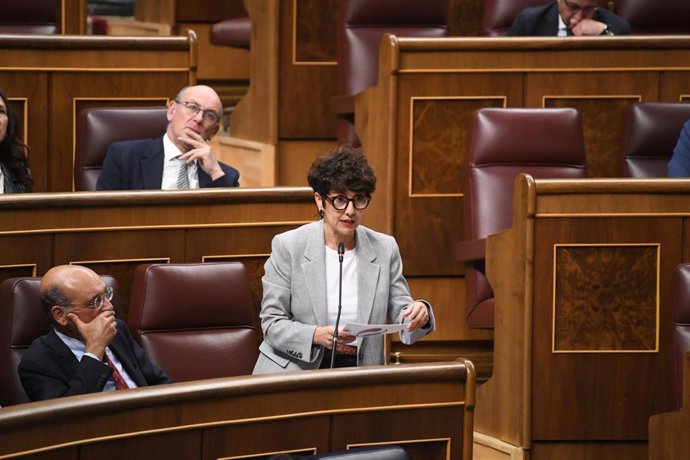 Archivo - La portavoz del PNV en el Congreso, Maribel Vaquero, a 7 de mayo de 2025, en Madrid (España). 