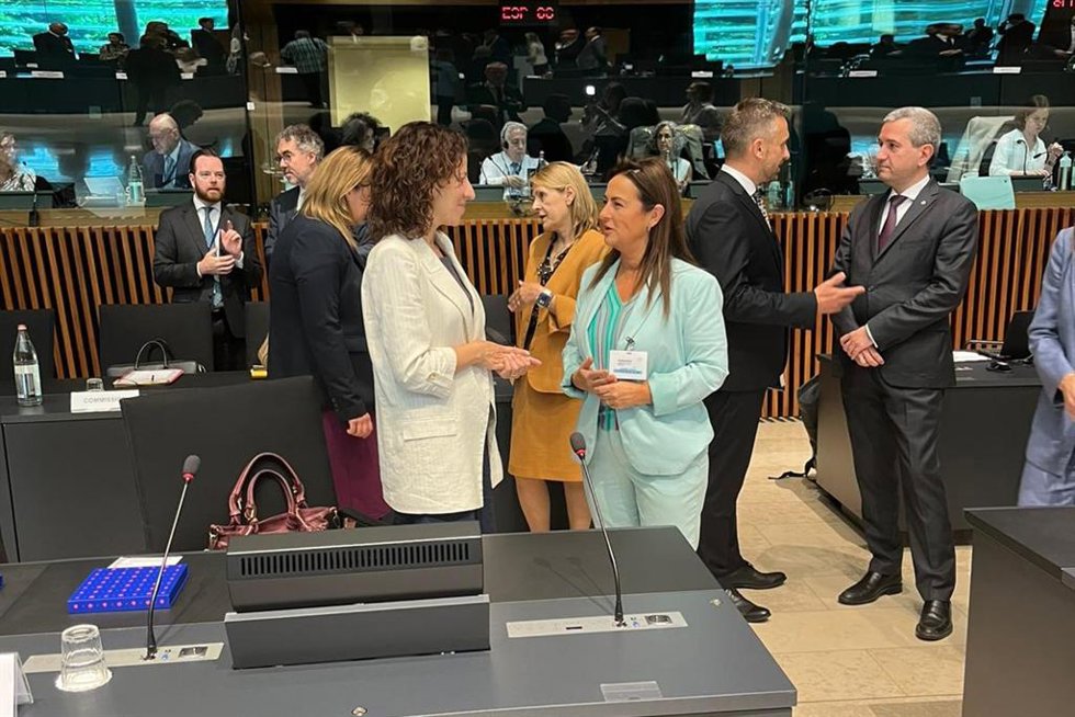 La consejera de Inclusión Social, en el Consejo de Ministros de Empleo y Políticas Sociales de la UE