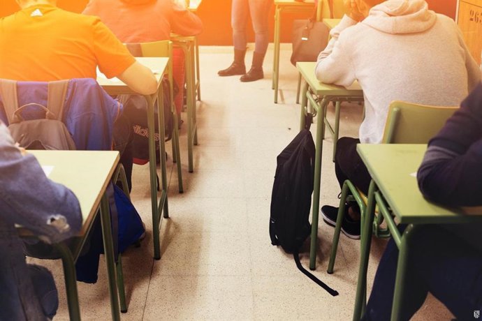 Archivo - Alumnos en clase