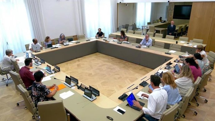 Reunión de la Comisión de Asuntos Sociales del Parlament.