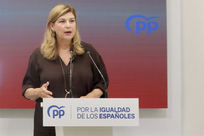 La secretaria general del PP de Huelva y parlamentaria andaluza, Berta Centeno.