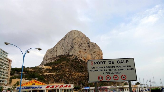 Archivo - Arxiu - Penyal d'Ifach, a Calp, en una imatge d'arxiu