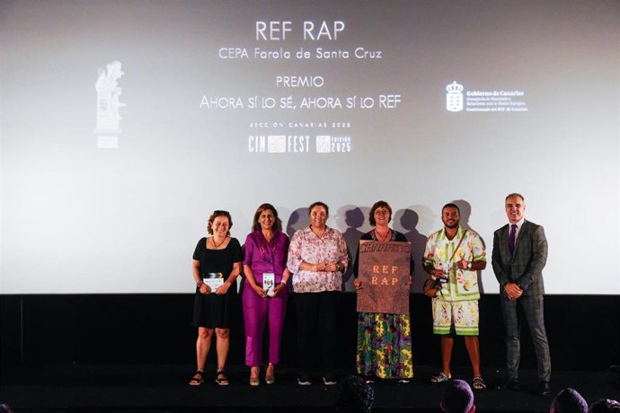 Premian a un grupo de estudiantes del Centro Penitenciario de Tenerife II por su rap sobre el REF