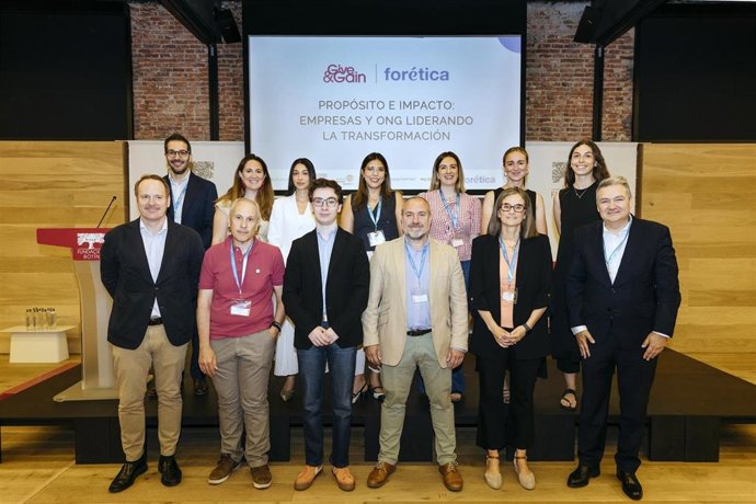 Presentación de la iniciativa 'Give & Gain', de Forética