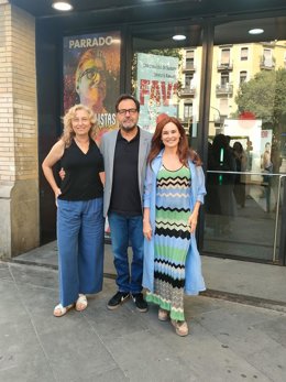 Emma Riverola, Abel Folk y Silvia Marsó