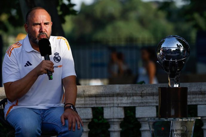 Chus Mateo, entrenador del Real Madrid de baloncesto.