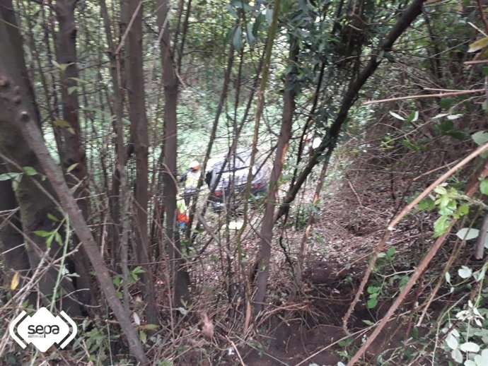Accidente en El Franco.