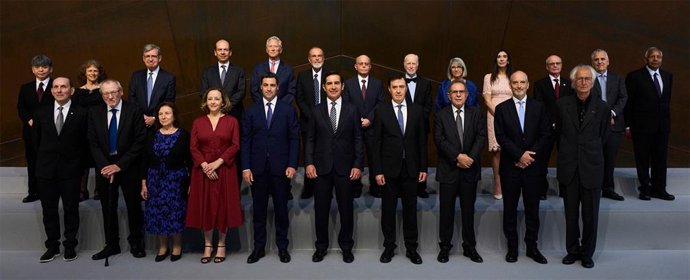 Ceremonia de los Premios Fronteras del Conocimiento en el Palacio Euskalduna de Bilbao