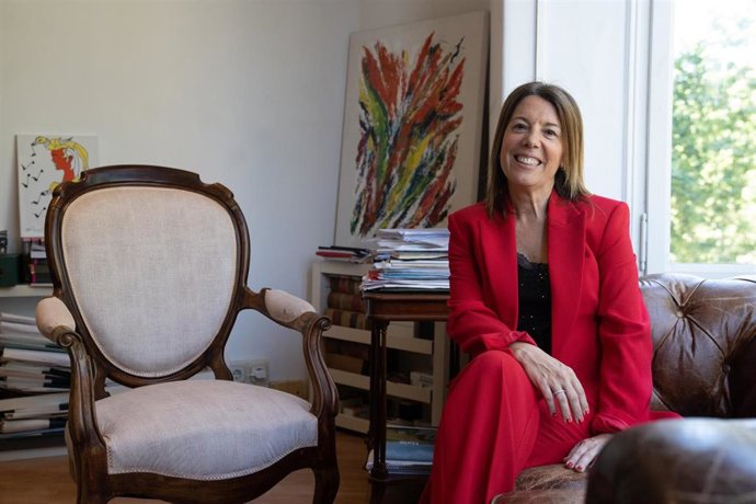 La abogada Cristina Vallejo Ros posa para las cámaras de Europa Press, a 29 de mayo de 2025, en Barcelona (España)