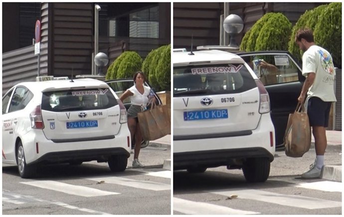 Archivo - Anita y Montoya, juntos horas antes de su ruptura total en la última gala de 'Supervivientes'