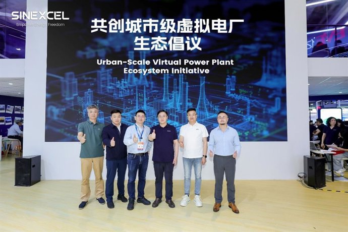 SINEXCEL and Partners Launch Urban-Scale Virtual Power Plant Ecosystem Initiative at SNEC 2025
