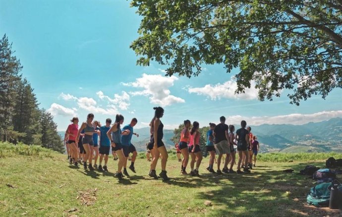 Salto! udalekuen parte hartzaileak