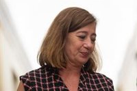 Armengol, "hipertranquila" ante la auditoría del Govern por el caso Cerdán: "No hay corrupción ni nada de eso"