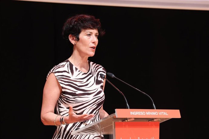 La ministra de Inclusión, Seguridad Social y Migraciones, Elma Saiz, en una imagen reciente