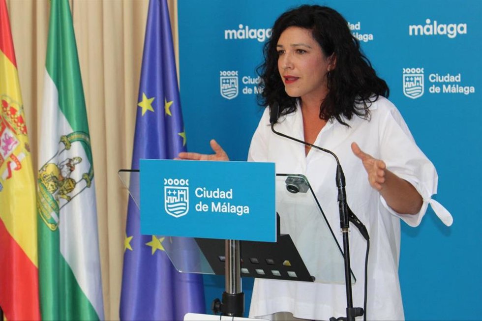 La portavoz de Con Málaga, Toni Morillas, en una imagen de archivo