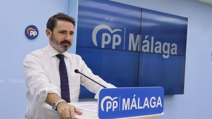 El secretario general del PP de Málaga, José Ramón Carmona, en una imagen de archivo 