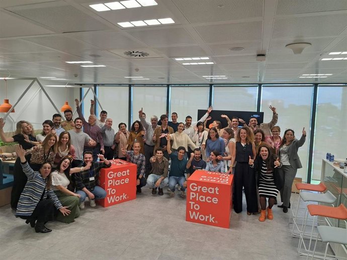 Certificado 'Great Place To Work'.