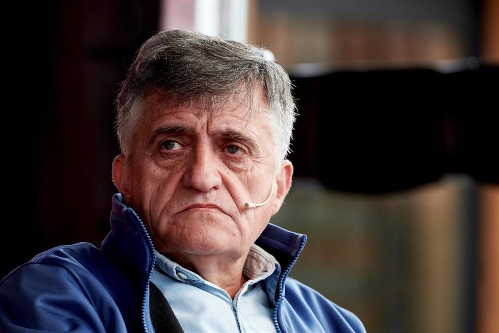 Archivo - El Gran Wyoming durante un acto 