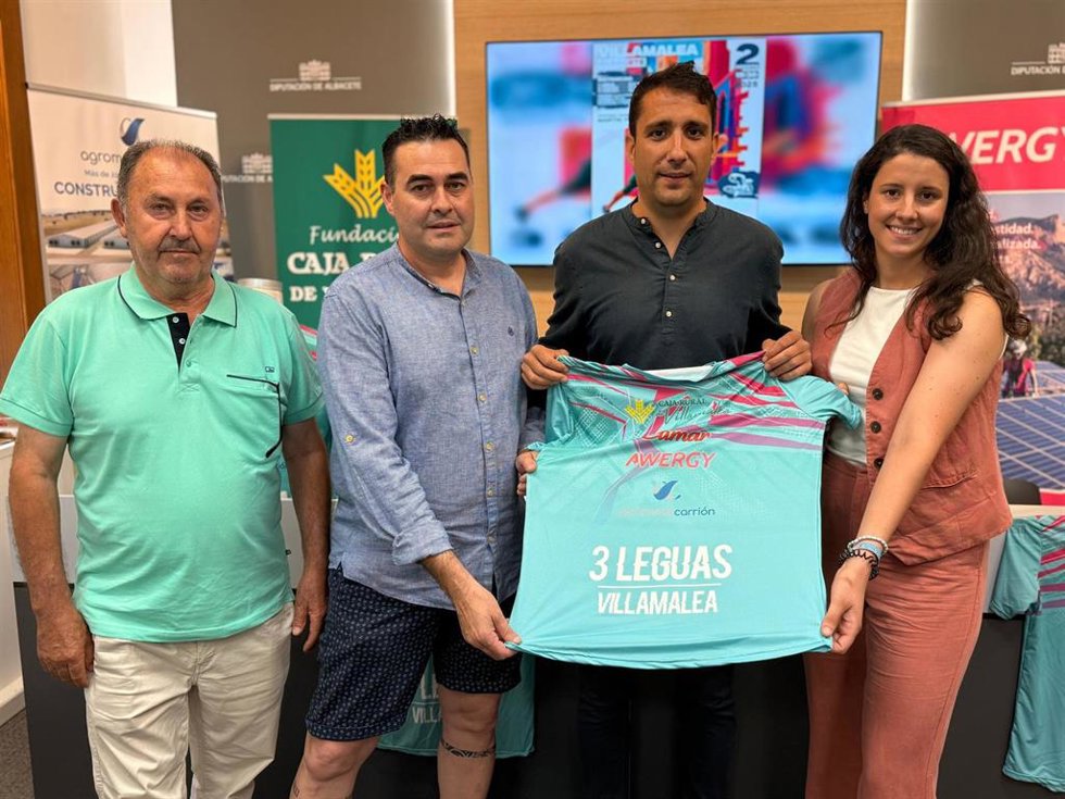 Presentación de la 30 edición de la carrera Las Tres Leguas.