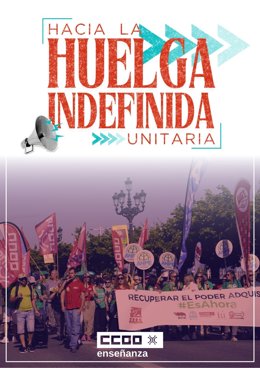 CCOO hace un llamamiento a la unidad del profesorado en septiembre