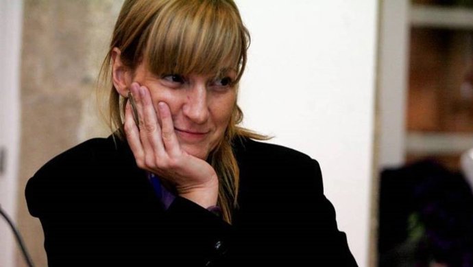 Lana periodista y escritora Begoña Caamaño (Vigo, 1964 - Santiago de Compostela, 2014).