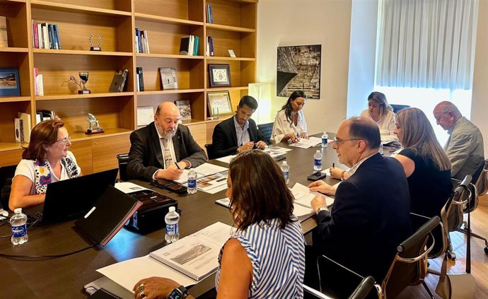 Reunión de los integrantes del Patronato de la Fundación Teatro Romano en Cartagena