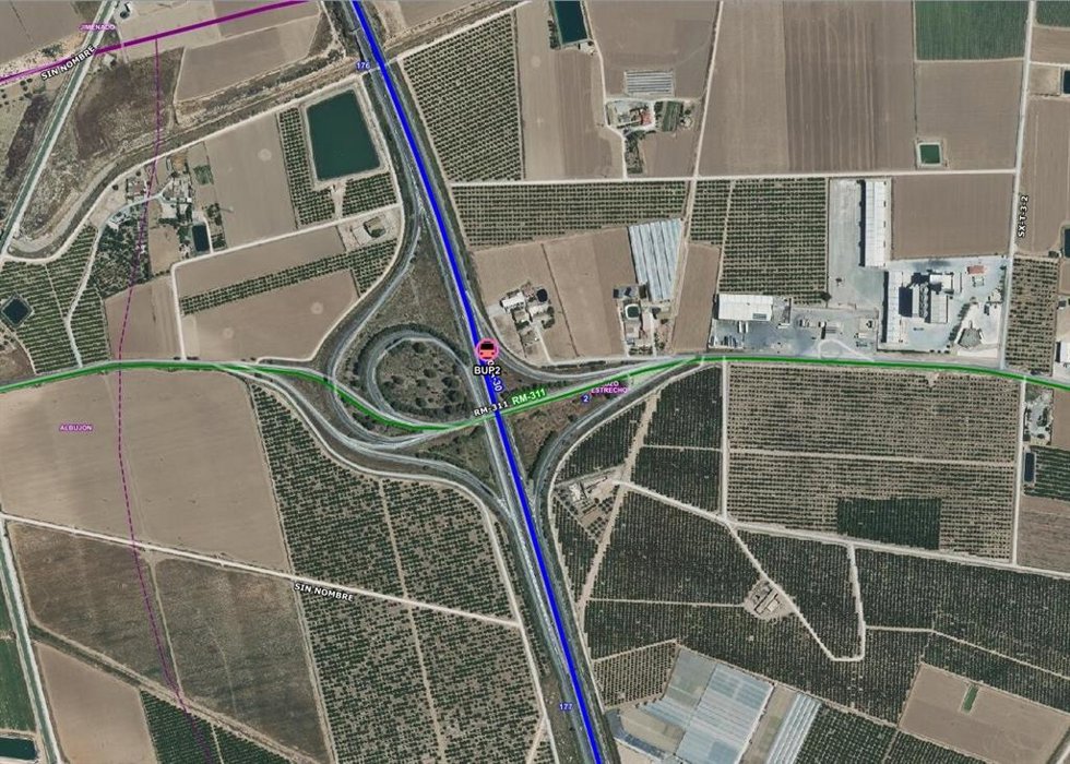 Lugar del accidente