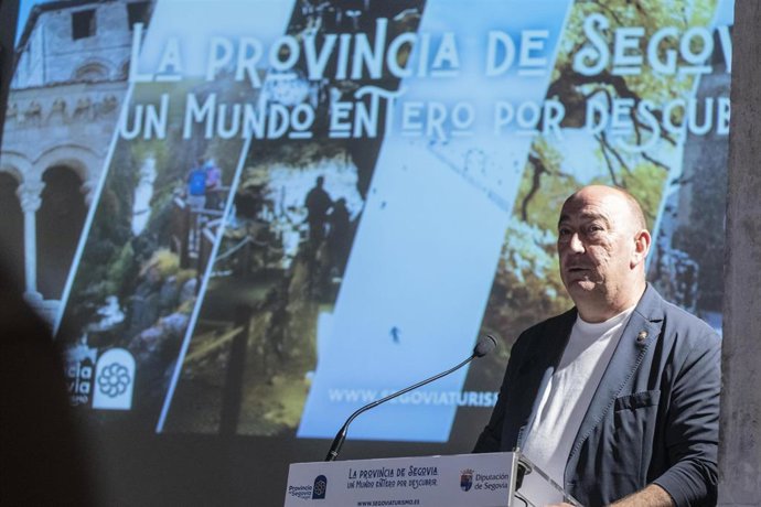 El presidente de la Diputación, Miguel Ángel de Vicente.