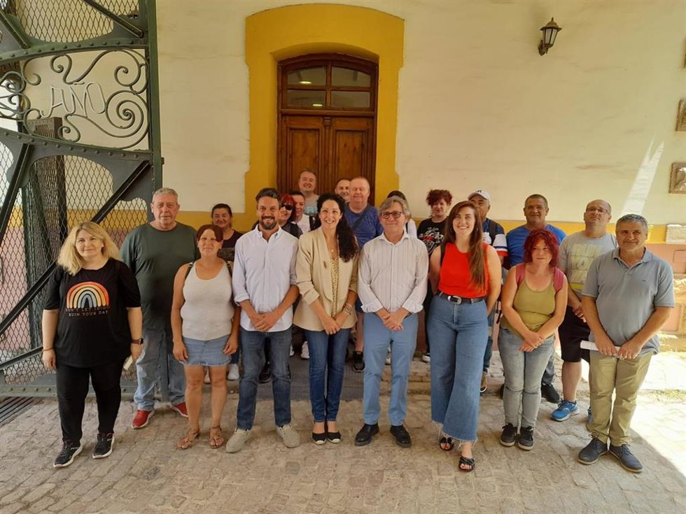 Inauguración del proyecto de formación.