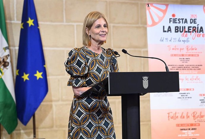 La alcaldesa de Jerez de la Frontera (Cádiz), María José García-Pelayo, presenta la Fiesta de la Bulería.