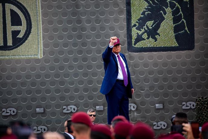 El presidente de EEUU, Donald Trump 